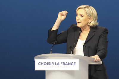 演説盗用は話題集めが目的、ルペン氏明かす 仏大統領選