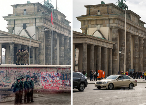 ベルリンの壁崩壊から25年 写真で比べる当時と今 写真12枚 ファッション ニュースならmode Press Powered By Afpbb News