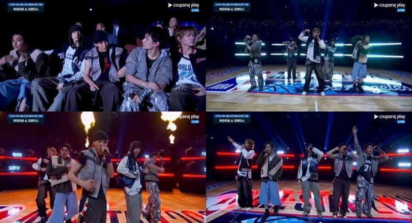 Coupang Play NBA Broadcast Screen (c)STARNEWS