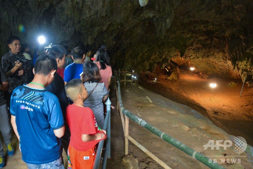 タイの少年らが救出された洞窟、一般公開を再開