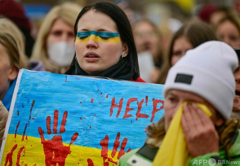 ウクライナがブチャで「挑発行為」 ロシア大統領が非難