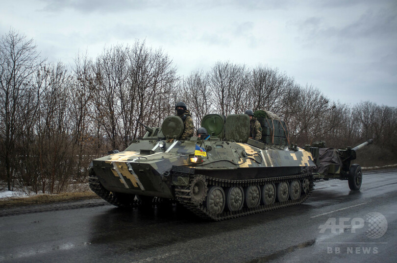 「戦闘員10万人動員する」親ロシア派指導者、ウクライナ