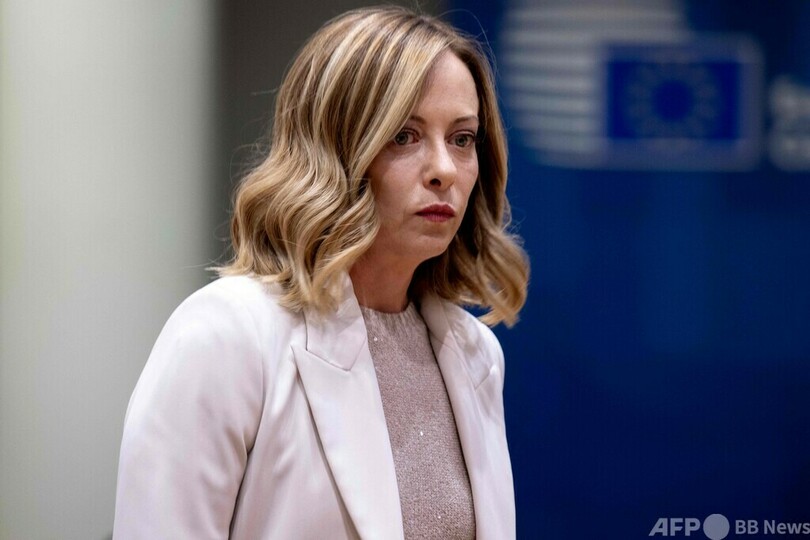 伊与党青年部がファシズム賛美や人種差別 メローニ氏沈黙破る