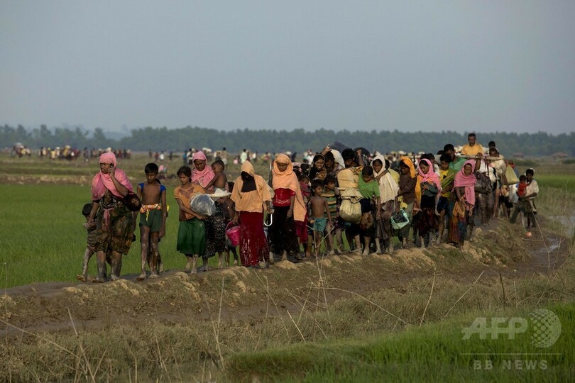 ミャンマー衝突、バングラへの避難者数が12万人超に 人道危機の恐れも