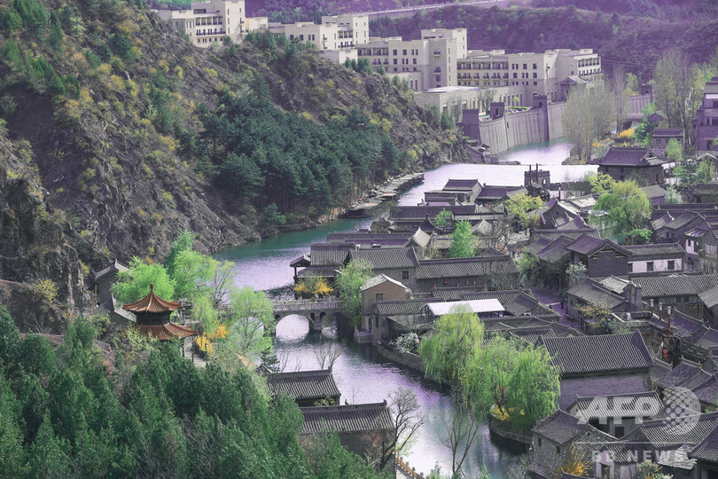 北京の景勝地「古北水鎮」 室外部分の一般開放を再開 中国