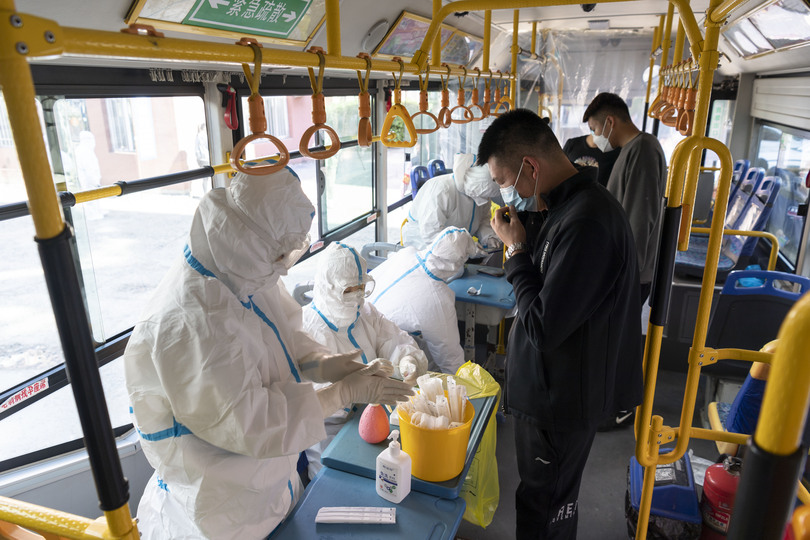 新型コロナ、中国本土で新たに21人感染確認
