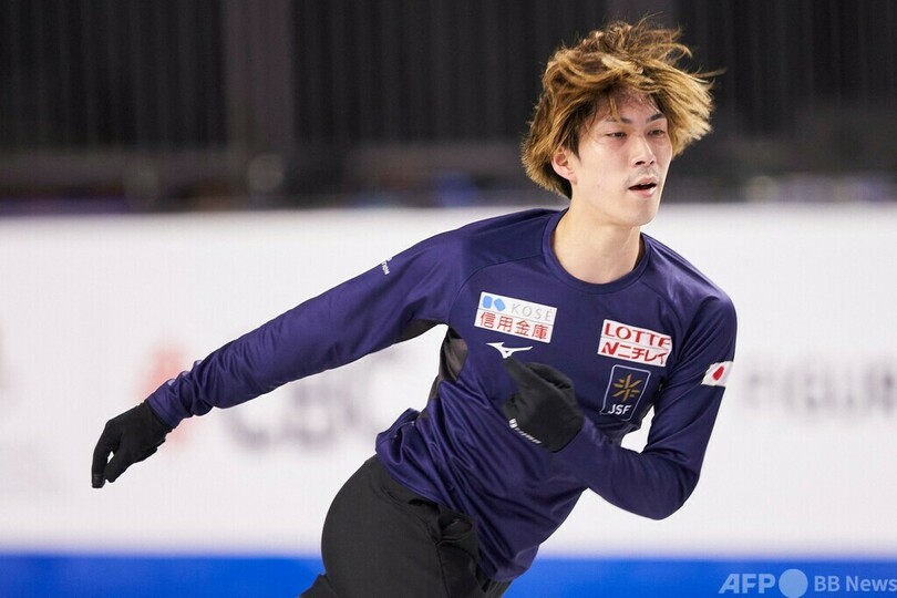 田中刑事、山本草太ら出場選手が調整 スケート・カナダ