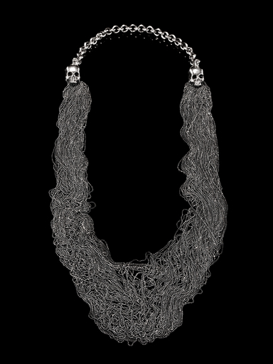 正規品◇Ugo Cacciatori◇シルバーリーフネックレス 物語のように続く