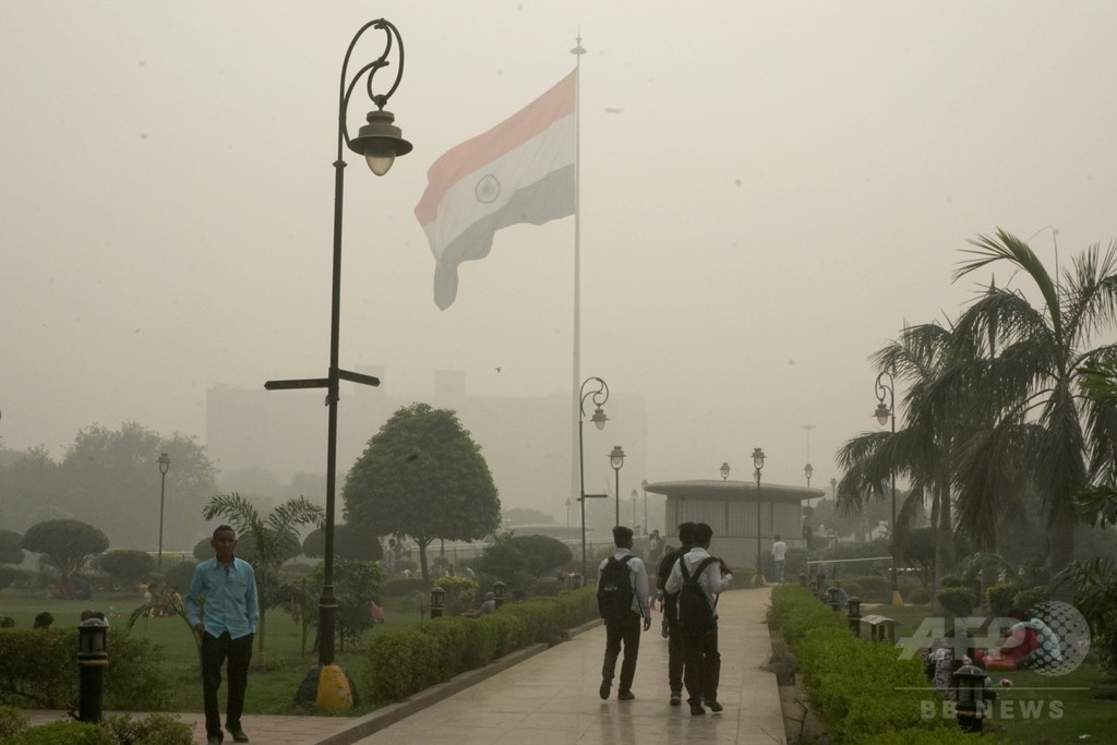 「まるでガス室」インド・デリー首都圏の大気汚染 写真3枚 国際ニュース:AFPBB News