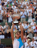 2007年の全仏オープンで3回目の優勝を果たしたラファエル・ナダル（2007年6月10日撮影）。(c)JACK GUEZ / AFP