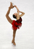 フィギュアスケート全米選手権（%%AT&amp;T U.S. Figure Skating Championships 2010%%）女子シングル・フリースケーティング（FS）。合計188.78点で総合2位に入った長洲未来（%%Mirai Nagasu%%）。（2010年1月23日撮影）(c)AFP/Getty Images/Jonathan Ferrey