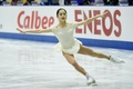 18-19フィギュアスケートグランプリ（GP）シリーズ第4戦、NHK杯。女子シングル・ショートプログラム（SP）の演技に臨む宮原知子（2018年11月9日撮影）。(c)Martin BUREAU / AFP