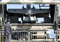 ドイツ・ベルリン（Berlin）で開催のベルリン国際航空宇宙ショー（ILA）で展示された独連邦軍の無人機「KZO」（2014年5月20日撮影）。(c)AFP/JOHANNES EISELE