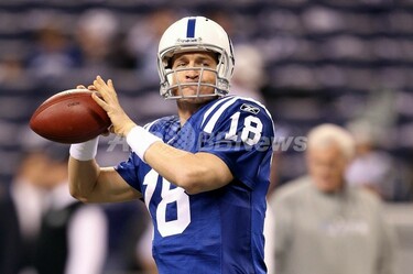 NFL 2007 PRO BOWL ペイトン・マニング選手仕様ジャージ ペイトン・マニング 開幕戦欠場へ 写真1枚 国際ニュース：AFPBB News