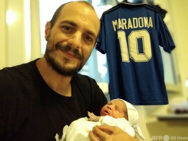 娘の名前はマラとドーナ、マラドーナファンが長男をディエゴと命名