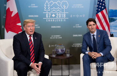 NAFTAに代わる新貿易協定、トランプ氏が「素晴らしい」と称賛 写真1枚 国際ニュース：AFPBB