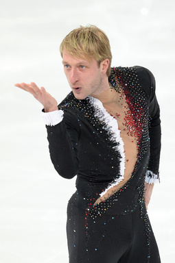 フィギュア団体戦・男子SPで2位のプルシェンコ、ソチ五輪 写真15枚