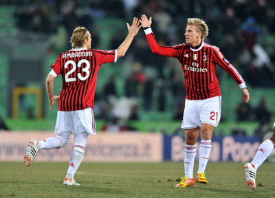 ACミラン、ウディネーゼに逆転勝利