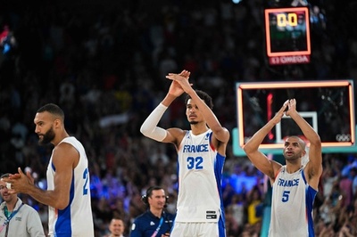 仏がカナダ破り4強、ドイツと再戦 パリ五輪バスケ男子