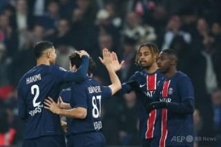 首位PSGがランスに勝利 2位モナコと勝ち点6差に