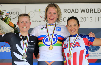 ファン・ダイクが女子個人TT制す、ロード世界選手権