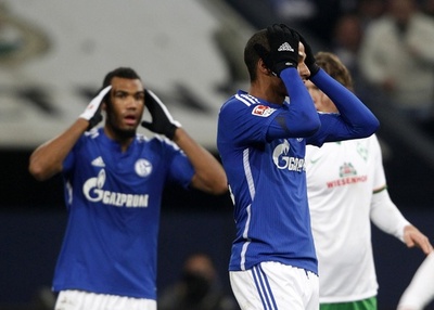 シャルケ、好調ブレーメンと引き分けに終わる