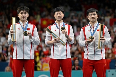 馬龍が中国歴代最多6個目の金 卓球男子団体で優勝 パリ五輪