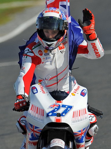 ストーナーが母国GP3連覇、オーストラリアGP