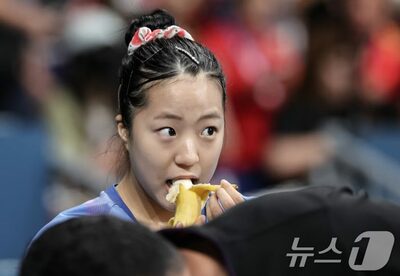 パリ五輪で「食べる姿」披露の韓国卓球選手、実は有名な“寄付天使”