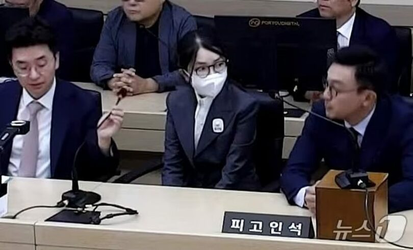 韓国のユン・ソンニョル（尹錫悦）前大統領の妻キム・ゴニ（金建希）氏＝ソウル中央地裁提供(c)news1