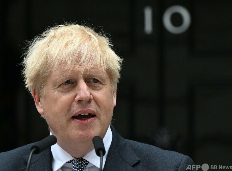 ジョンソン英首相、保守党党首辞任を表明