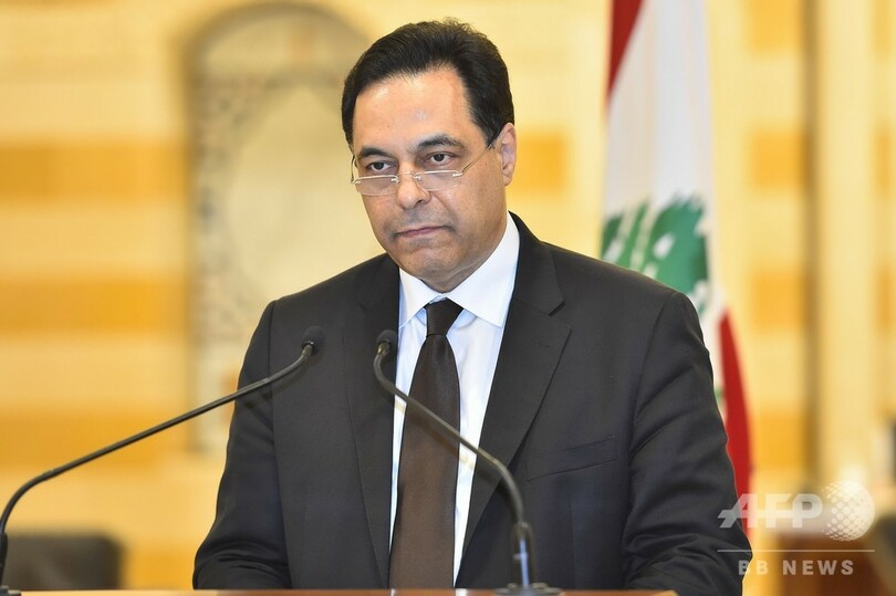 レバノン内閣総辞職 爆発「腐敗のせい」と首相