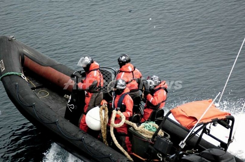 シー・シェパードの抗議船、オーストラリア警察が捜索