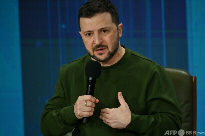 反攻計画、ロシアに漏れていた ゼレンスキー大統領