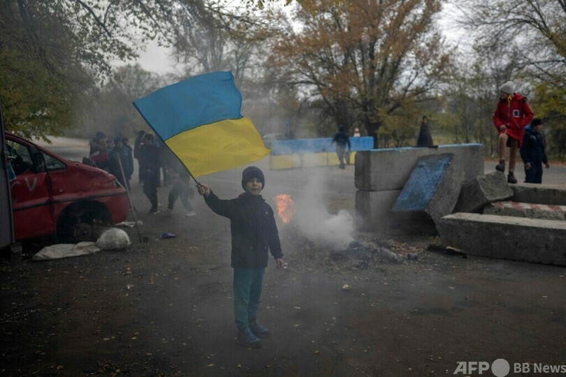 ロシア軍、ヘルソンでも「戦争犯罪400件以上」 ゼレンスキー大統領