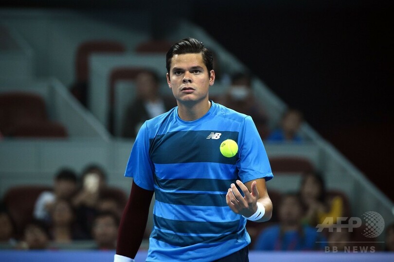 ラオニッチとツォンガも1回戦敗退、大気汚染の影響は否定 中国オープン