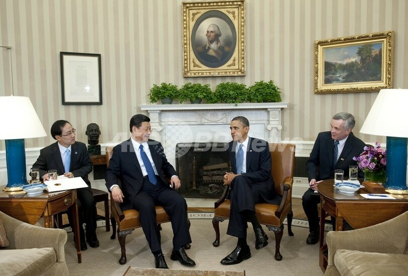 「世界共通のルール」順守を、米大統領が中国副主席と会談