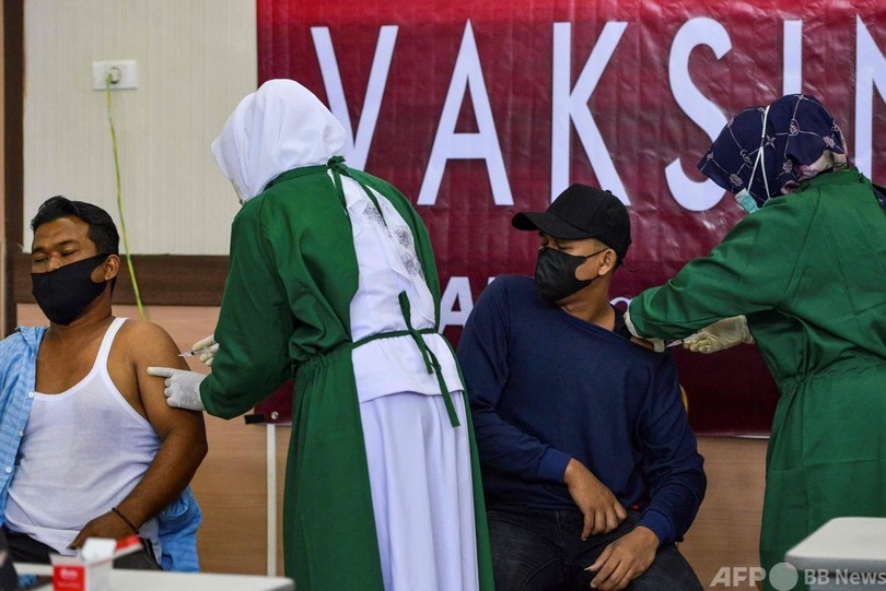 コロナ1日の新規感染2.1万人、過去最多 インドネシア