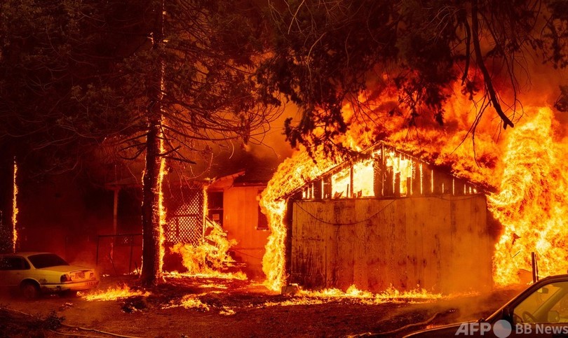 米カリフォルニア州山火事 歴史ある小さな町がほぼ焼失 写真18枚 国際ニュース Afpbb News