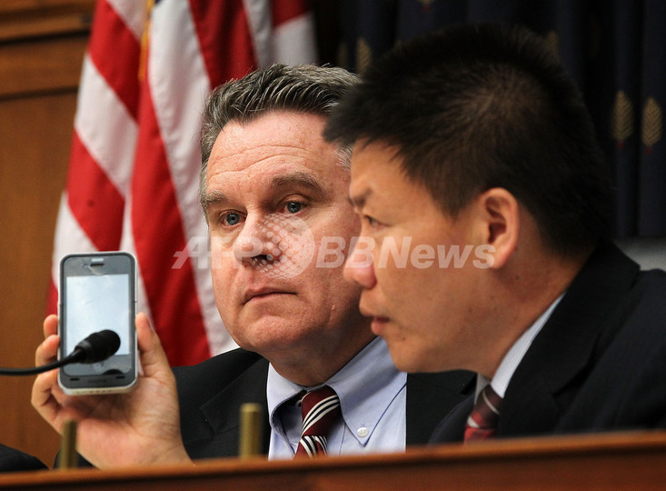 中国の人権活動家・陳光誠氏、米公聴会に直接電話 中国の人権活動家・陳光誠氏、米公聴会に直接電話