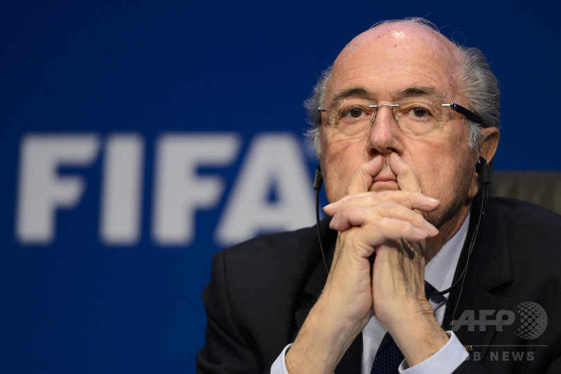 FIFAブラッター会長が再立候補を否定 FIFAブラッター会長が再立候補を否定