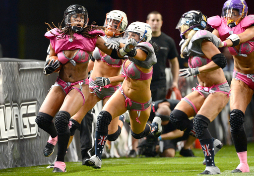 ランジェリーフットボールのオールスター戦、豪シドニーで開催 写真18