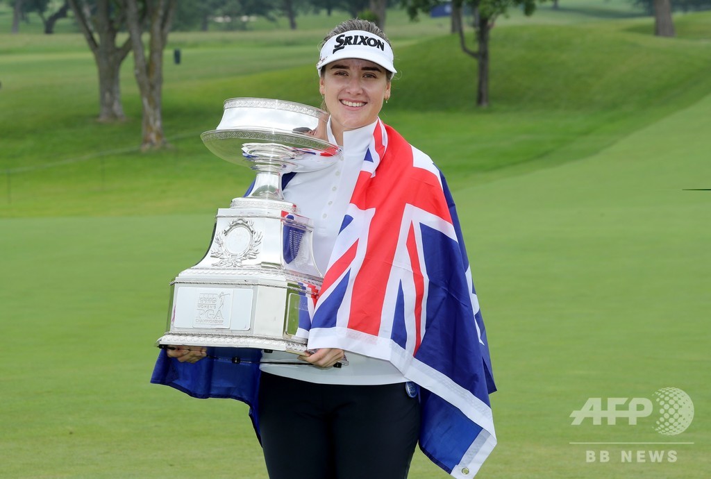 メジャーでツアー初優勝 グリーン 天にも昇る心地 全米女子プロ 写真7枚 国際ニュース Afpbb News