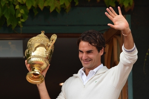 フェデラーが世界ランク1位通算287週の新記録、サンプラスが賞賛 写真2