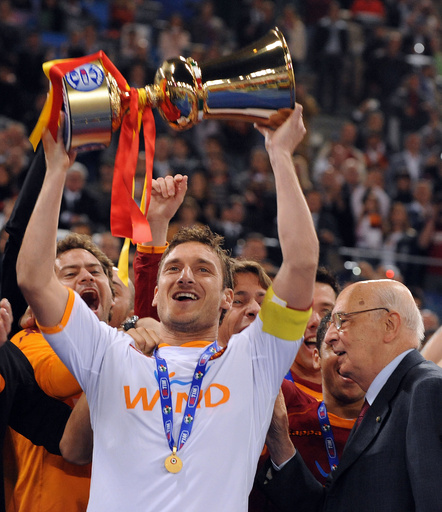 デッドストック ローマ トッティ#10 現役ラストマッチパッチ付き 楽天