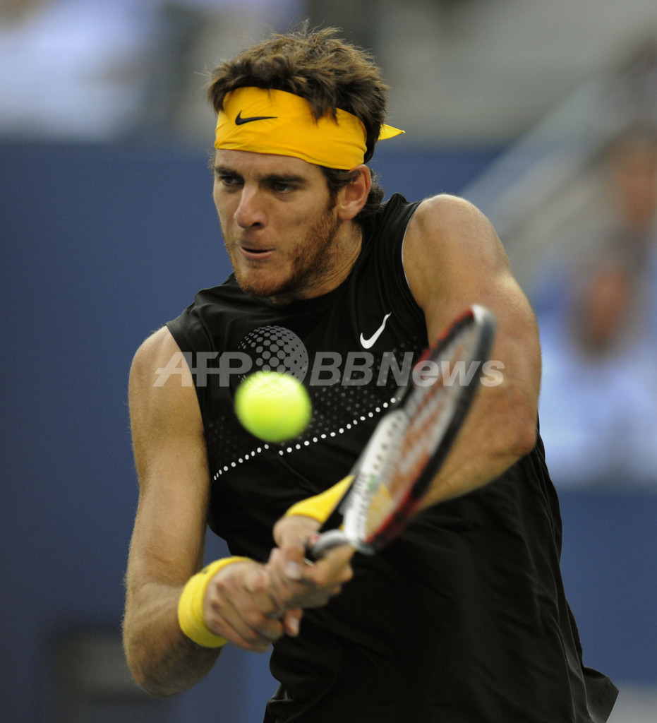 デルポトロ フェデラーを下し初優勝、全米オープンテニス 写真30