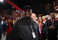 23F1第22戦ラスベガスGP決勝。会場に訪れた米ラップ歌手のウィル・アイ・アム（2023年11月18日撮影）。(c)ANGELA WEISS / AFP