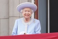 エリザベス英女王（2022年6月2日撮影）。(c)Jonathan Brady / POOL / AFP