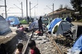 キャンプでの日常生活。(c)AFP/Bulent Kilic