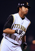 米大リーグ（MLB）のピッツバーグ・パイレーツなどでプレーしたホセ・カスティーヨ選手（2005年6月23日撮影、資料写真）。(c)Elsa / GETTY IMAGES NORTH AMERICA / AFP